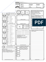 Character Sheet 5e