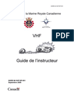 Guide Instructeur VHF