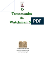 O Testemunho de Watchman Nee PDF