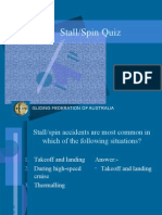 Stall Spin Quiz