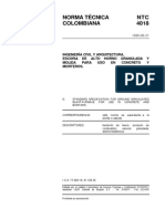 NTC4018 Escoria de Alto Horno PDF