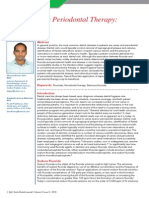 Fluorides in Periodontal Therapy