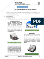Laboratorio de Física II - Experiencia 2 - Manejo de Instrumentos Electricos