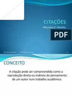 Tipos de Citações