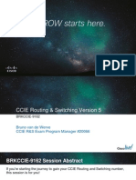 Ccie Routing & Switching Version 5 (Brkccie-9162)