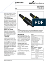 Loadbreak Apparatus Connectors: 200 A 25 KV Class Loadbreak Bushing Insert