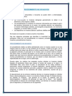 Procedimientos No Invasivso, Oxigenoterapia y Nebulizacion