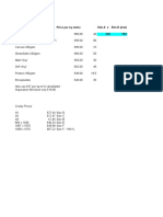 Inkjet Calculator: Material Price Per SQ Metre Dima Xdimb (MM) 420 594