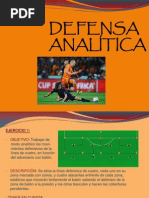 Defensa Analítica Futbol