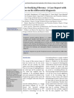 Peripheral Cemento-Ossifying Fibroma - A Case Report With A Glimpse On The Differential Diagnosis