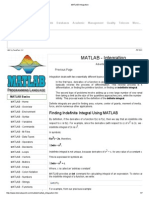 MATLAB Integration