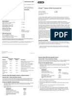 Instruction Manual, Iscript Select cDNA Synthesis Kit, Rev B