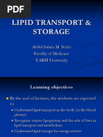 Lipid Transport & Storage