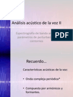 Analisis Acustico Voz