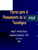 El Planeamiento Tecnológico PDF