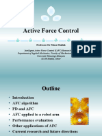 Active Force Control: Professor DR Musa Mailah