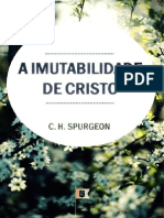 Charles Spurgeon - s170 - A Imutabilidade de Cristo