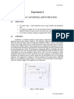 Exp 2 Bubble Cap Distillation