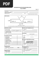 PQR Asme Blank