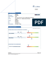 Ejemplo Informe comercial Iberinform empresas de españa Identificacion Empresa - Valoracion de Riesgo morosidad - RAI - registro aceptaciones impagada - Ratios financieros cuentas anuales el informe más