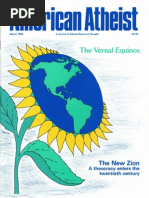 American Atheist Magazine March 1990