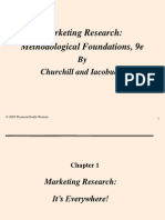 Marketing Research: Methodological Foundations, 9e: by Churchill and Iacobucci