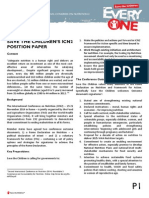 Save The Children's ICN2 Position Paper