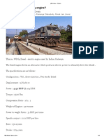 How Powerful Is A Railway Engine?: 192 Upvotes by Kunal Sharma, Ramanuja Chakraborty, Ronak Jain, (More)