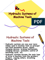 Lecture 5 - Hydraulic Systems of Machine Tools