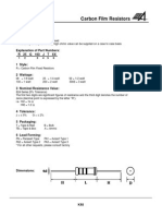 K48-50 Carbon Film Resistors