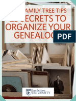 Organize Your Genealogy