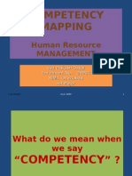 Competency Mapping: Human Resource Management