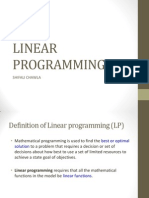 Linear Programming Problem