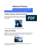 Landforms and Fossils Study Island