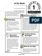 Problems of The Week: Visual