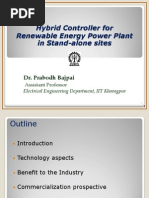 Hybrid Controller For Renewable Energy Power Plant in Stand-Alone Sites