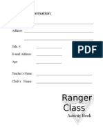 Adventist Youth Class - Ranger