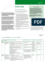 Example Risk Assessment For A Pub: Setting The Scene How Was The Risk Assessment Done?