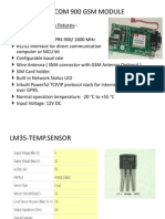 Simcom 900 GSM Module: GSM/GPRS Modem Fetures