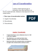 Three Types of Unconformities