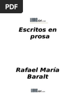 Baralt Rafael Maria - Escritos en Prosa