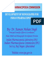 IP Monographs Development by IPC