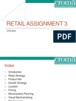 Retail Assignment 3: Croma