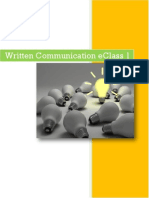 Written Communication