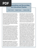 Conceptualizing and Researching The Educational Pipeline: Peter T. Ewell Dennis P. Jones Patrick J. Kelly