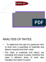 Analysis of Rates