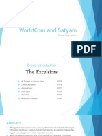 WorldCom and Satyam