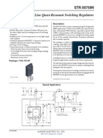 Off-Line Quasi-Resonant Switching Regulators: STR-X6759N