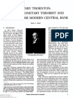 Hetzel, R. - HENRY THORNTON: SEMINAL MONETARY THEORIST AND FATHER OF THE MODERN CENTRAL BANK