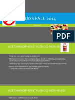 Drugs Fall 2014: Pharm List